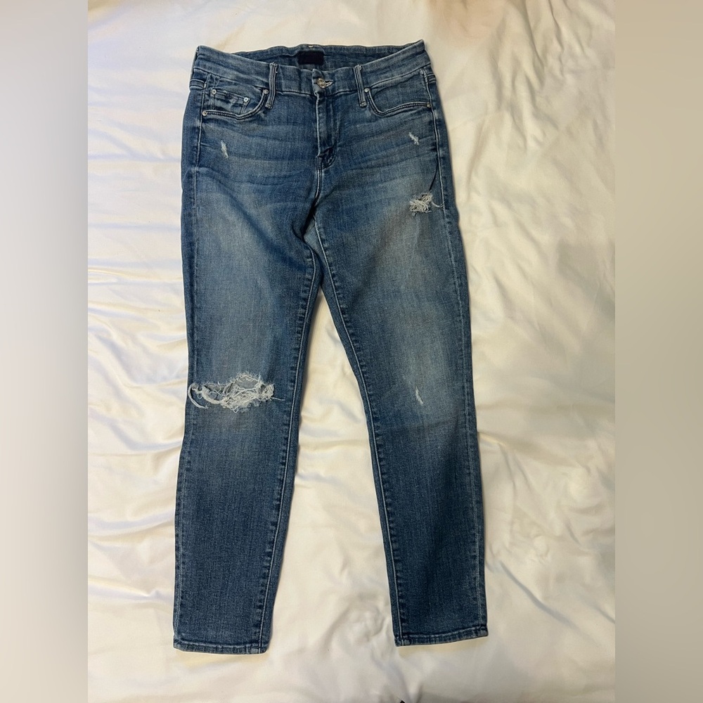 Mother Denim Women's The Looker Crop Jeans